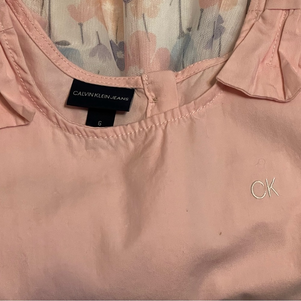 Calvin Klein Jeans Little Girl’s Dress - Size 6 - Picture 5 of 6
